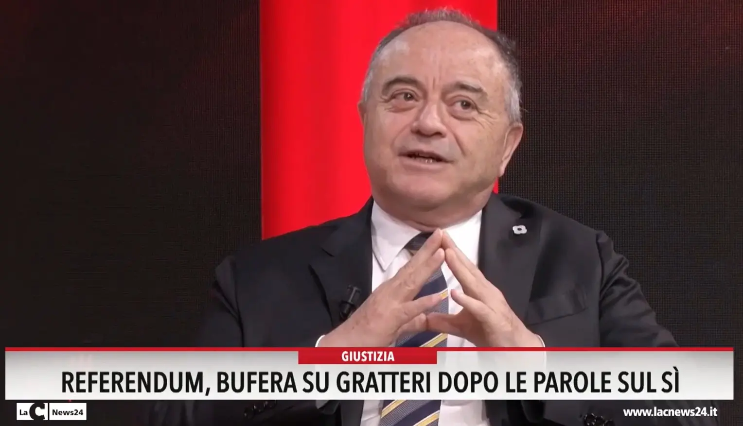 Referendum, bufera su Gratteri dopo le parole sul Sì