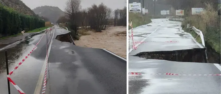 SP234 Riva destra Crati, lavori anche di domenica: deviazione del fiume per riaprire l’arteria\n