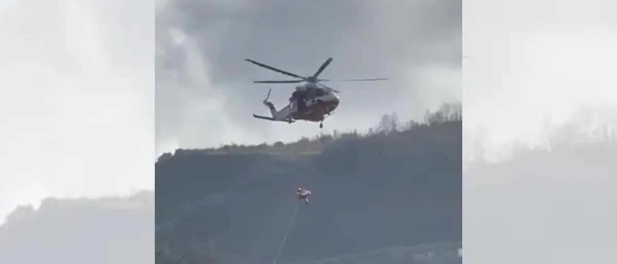 Ciclone Nils, emergenza totale nel Cosentino: famiglia evacuata in\u00A0elicottero dai vigili del fuoco\n