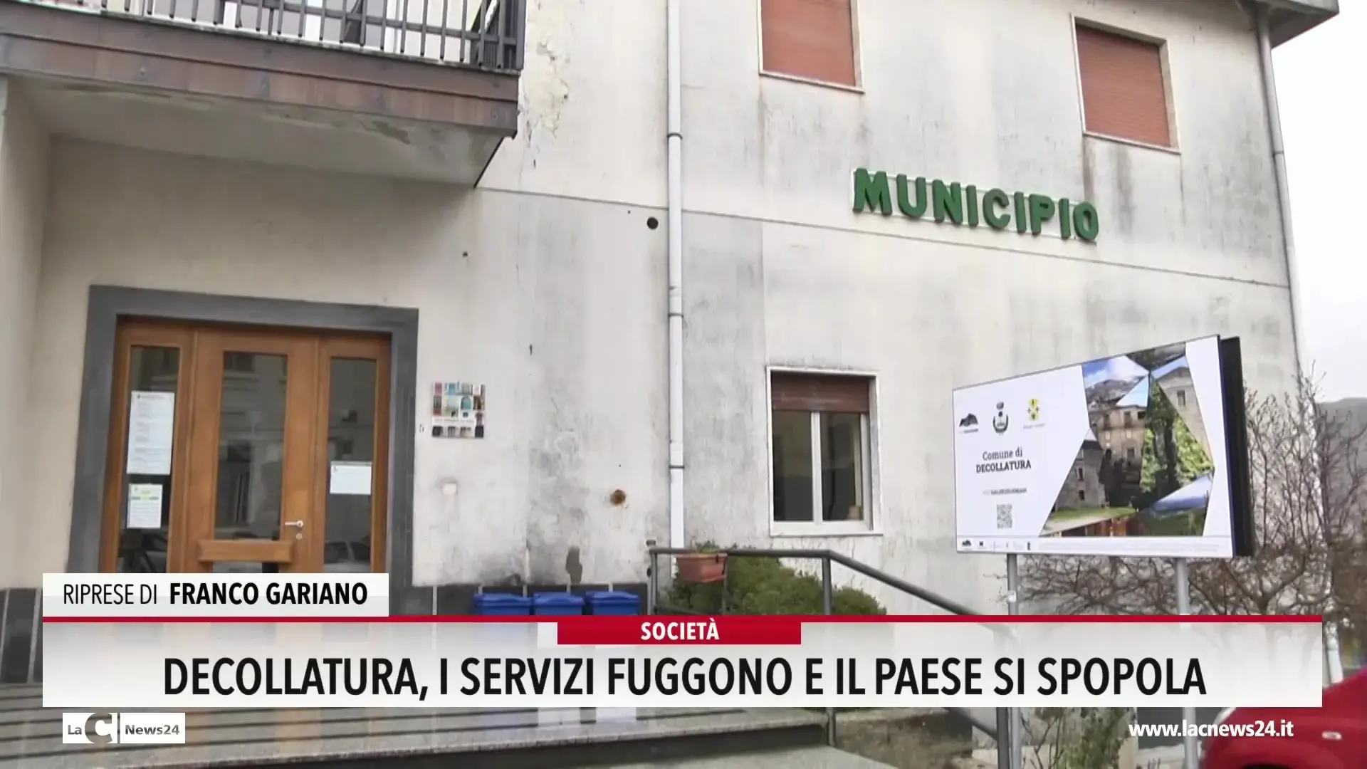 Decollatura i servizi fuggono e il paese si spopola