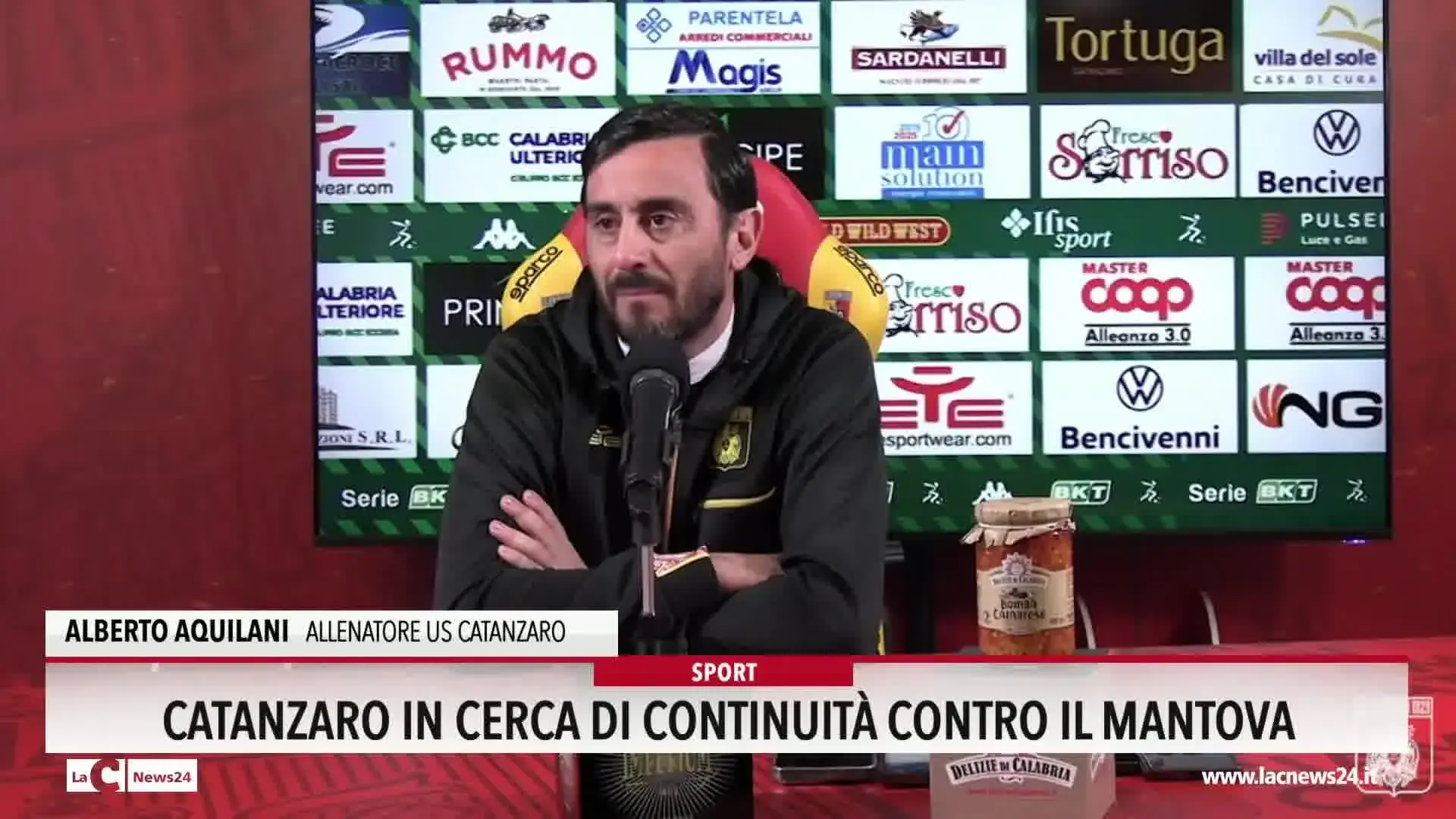 <p>Catanzaro in cerca di continuità con il Mantova</p>