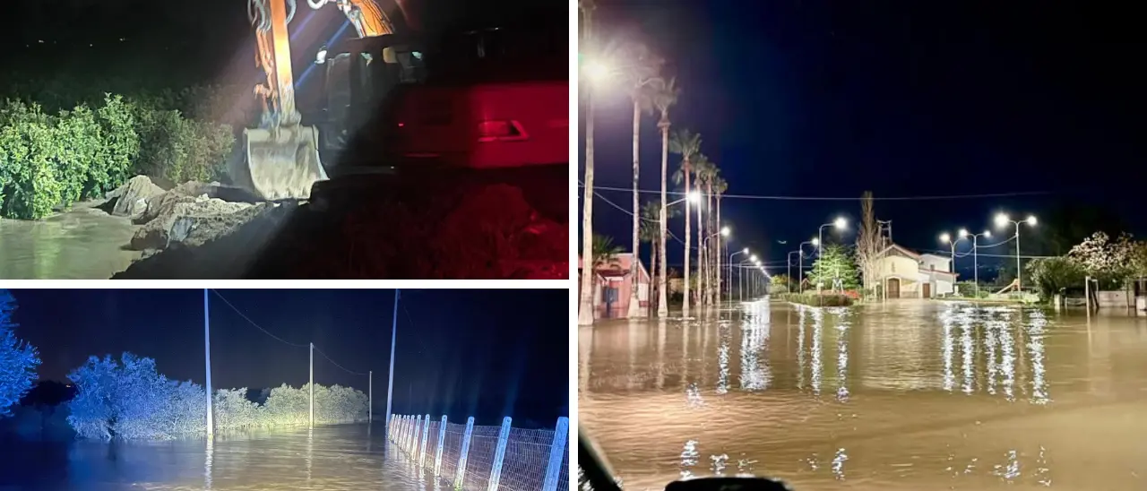 Il Crati sfonda gli argini in tre punti, notte da incubo nella Sibaritide. La rabbia di Stasi: «Si poteva evitare»\n