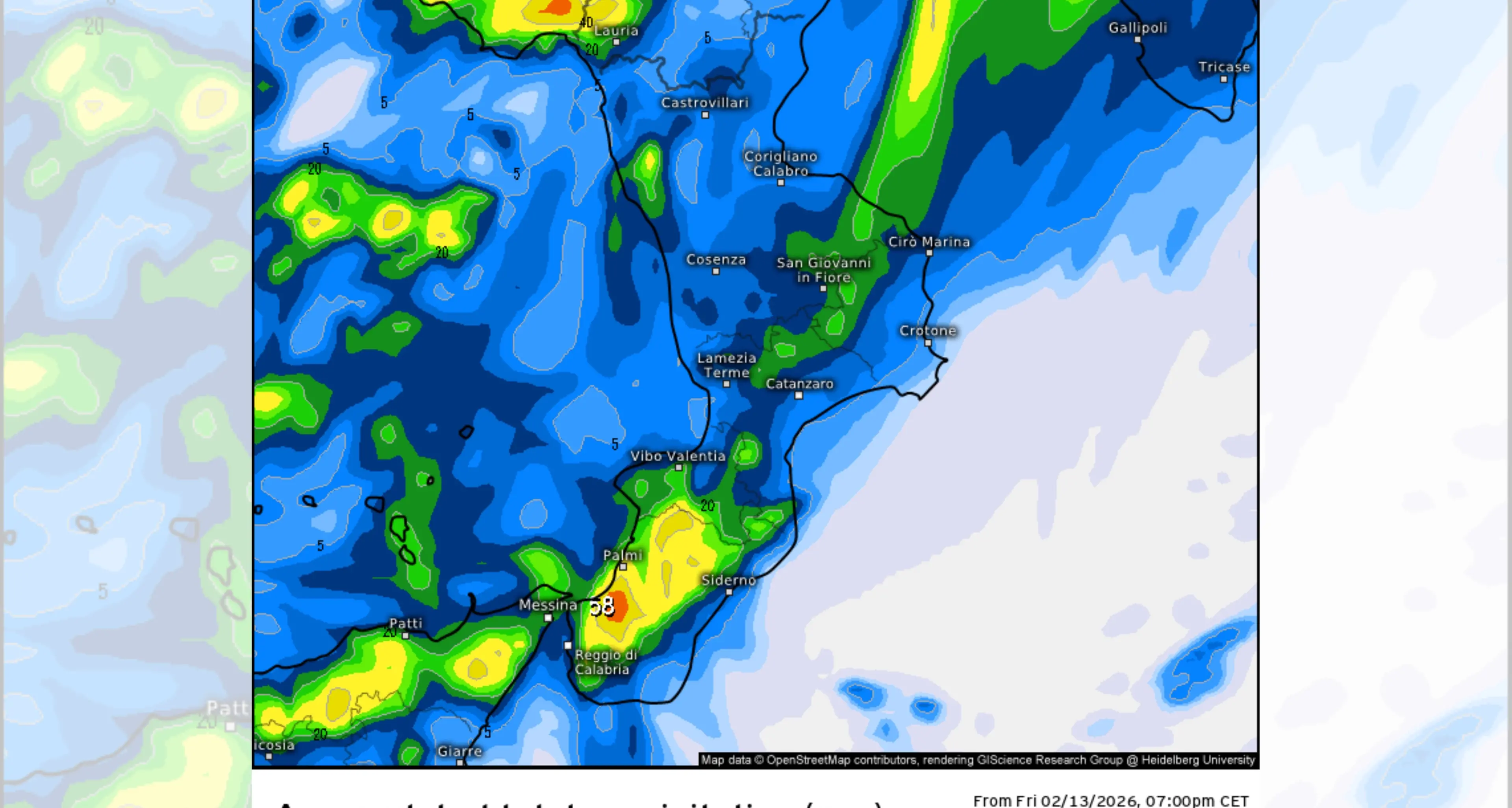 Un ciclone tira l’altro,\u00A0dopo Nils arriva Oriana: tregua parziale in Calabria ma il maltempo non è ancora finito\n