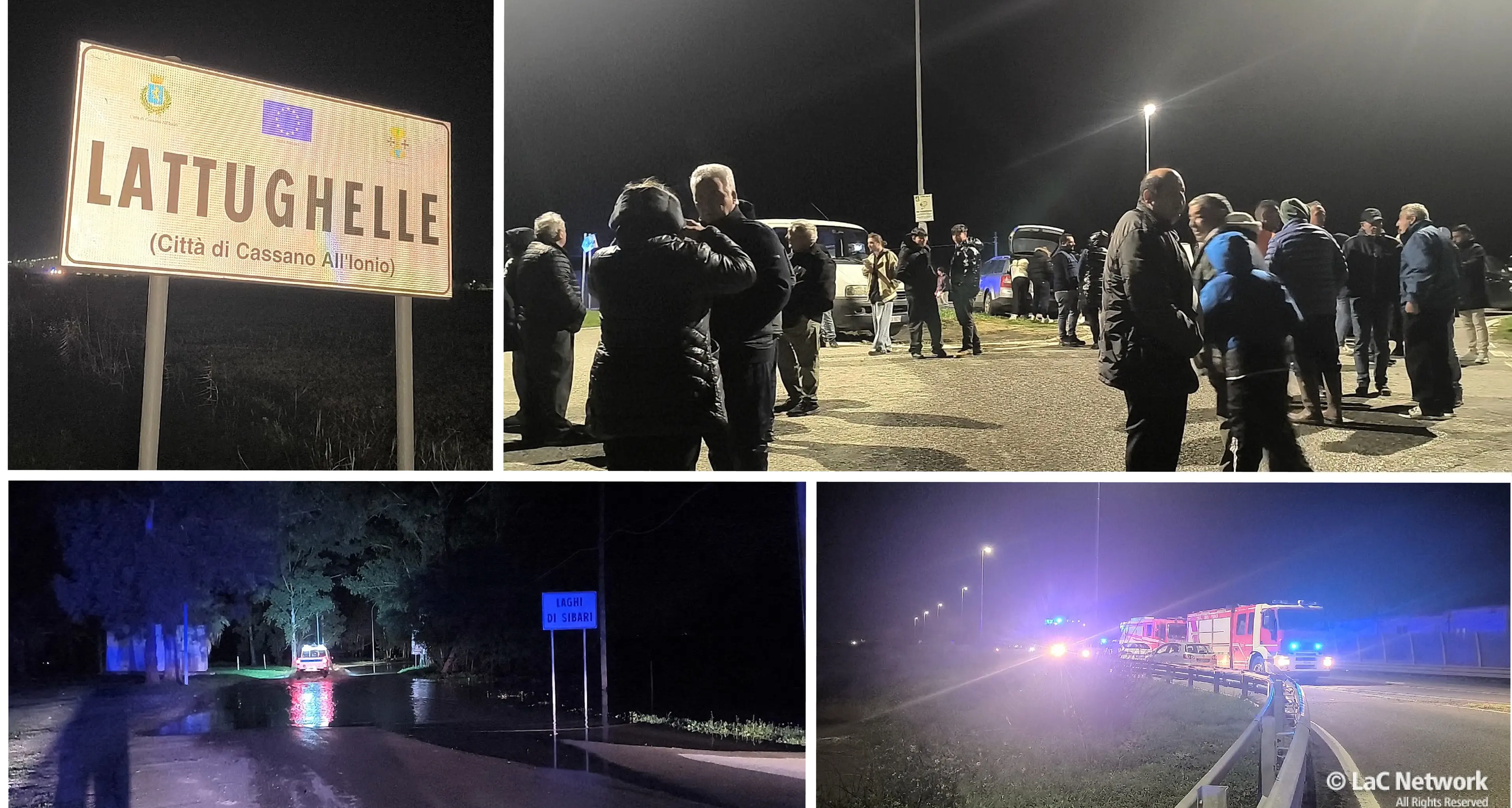 L’assedio del Crati,\u00A0la notte infinita (e al freddo) degli sfollati a Sibari: «Siamo rovinati, dov’è la Regione?»\n