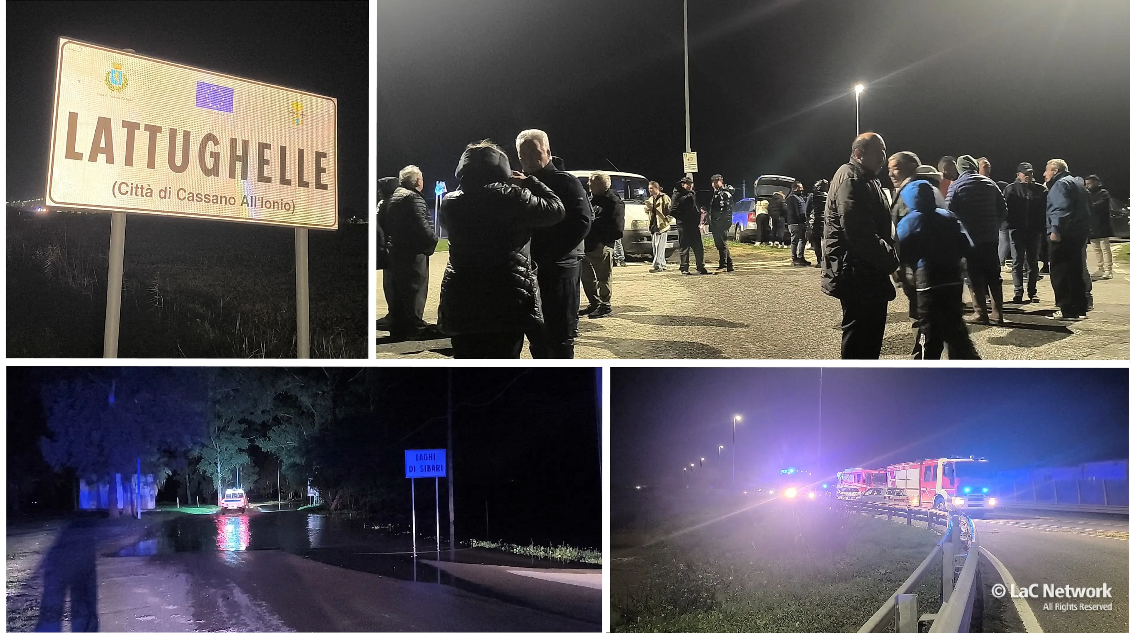 L’assedio del Crati,\u00A0la notte infinita (e al freddo) degli sfollati a Sibari: «Siamo rovinati, dov’è la Regione?»\n