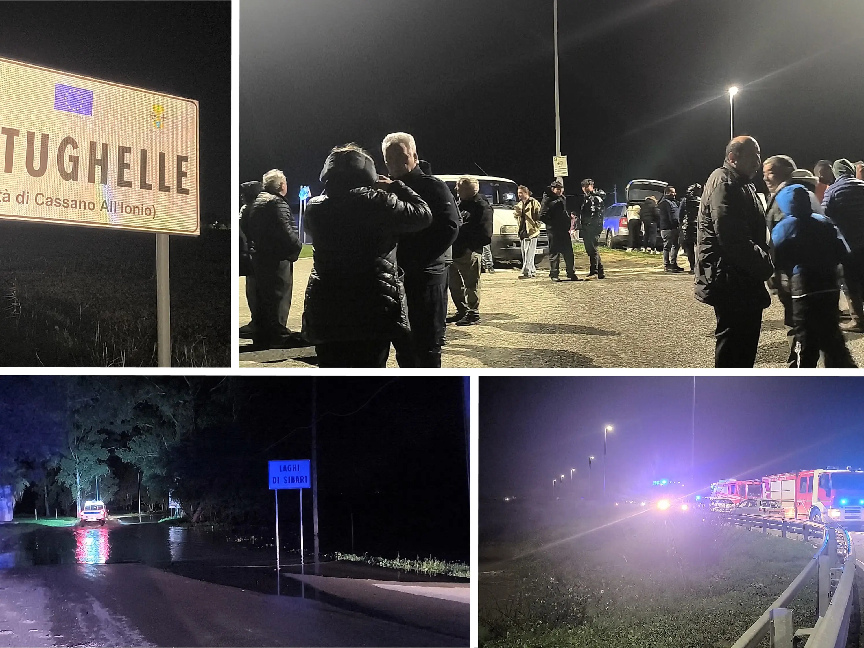 L’assedio del Crati, la notte infinita (e al freddo) degli sfollati a Sibari: «Siamo rovinati, dove sono le istituzioni?»