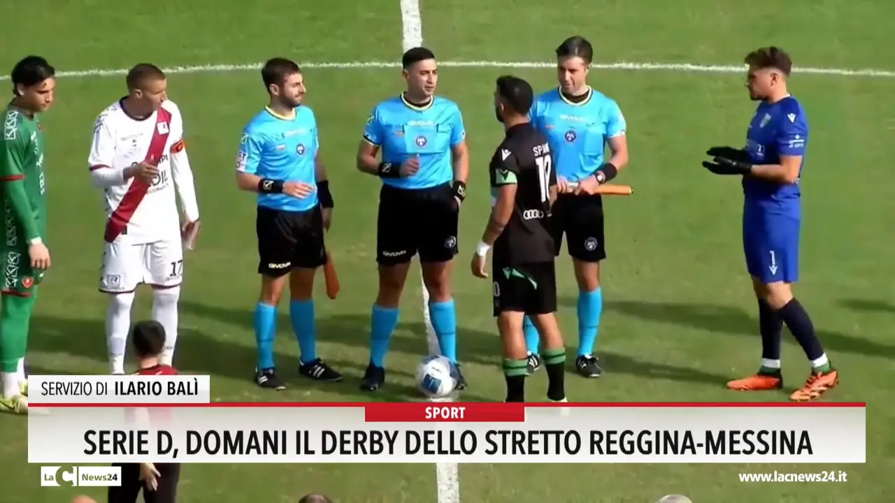Serie D, domani il derby dello stretto Reggina-Messina