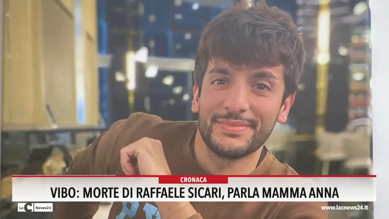 Vibo: morte di Raffaele Sicari, parla mamma anna