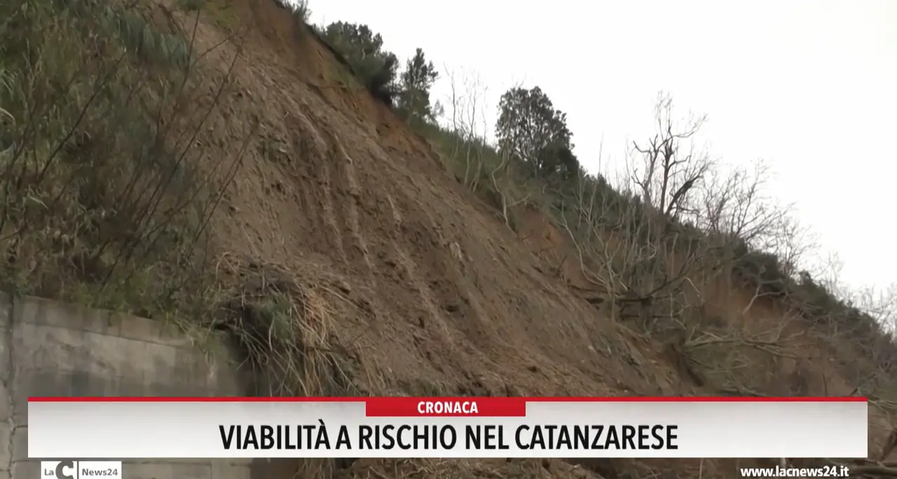 Viabilità a rischio nel Catanzarese