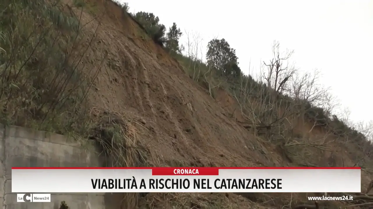 Viabilità a rischio nel Catanzarese