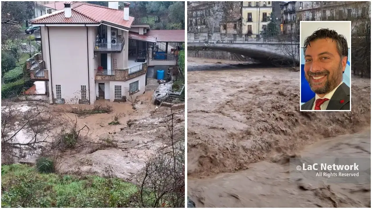 Il maltempo imperversa su tutta la Calabria: «A Cosenza è già caduta metà della pioggia che si registra in un anno»\n