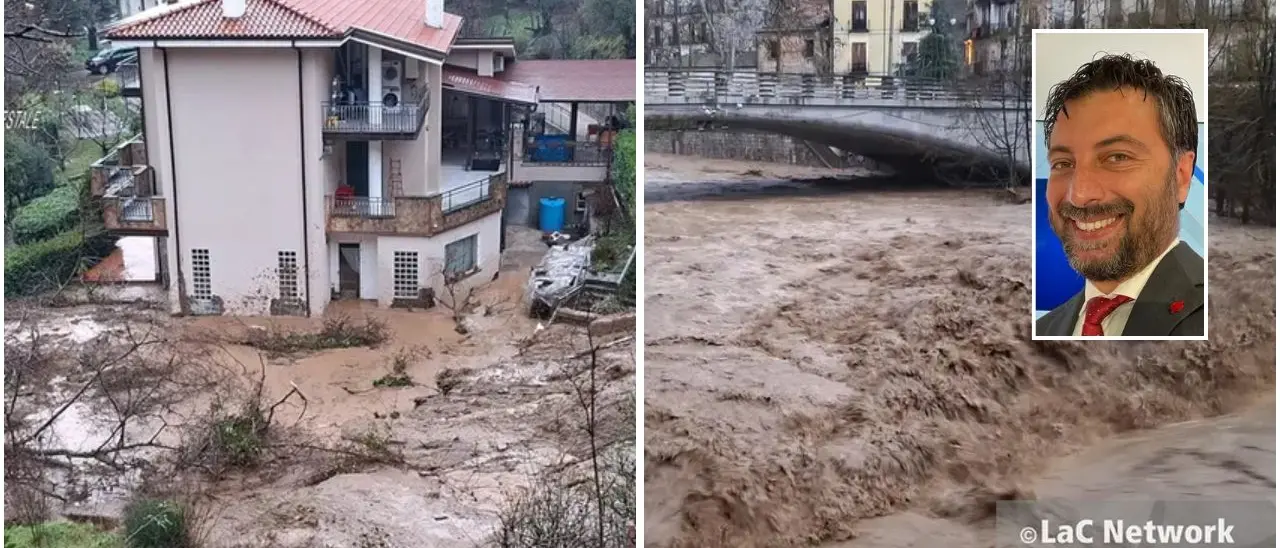Il maltempo imperversa su tutta la Calabria: «A Cosenza è già caduta metà della pioggia che si registra in un anno»\n