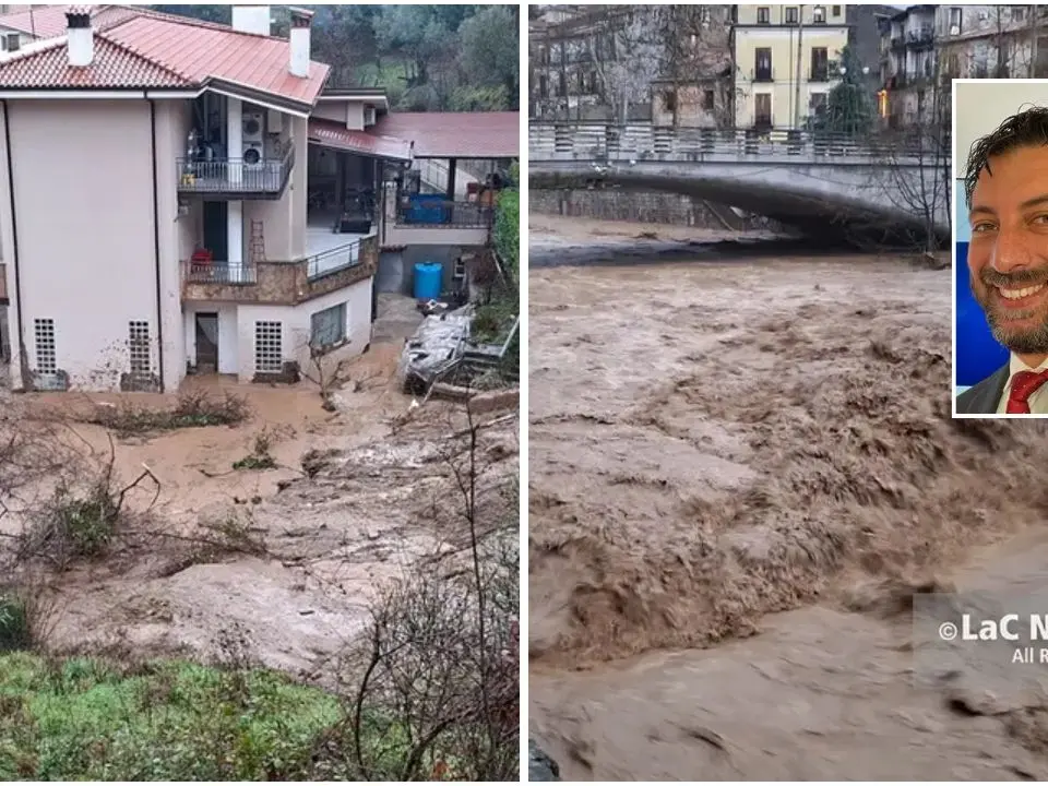 Il maltempo imperversa su tutta la Calabria: «A Cosenza è già caduta metà della pioggia che si registra in un anno»