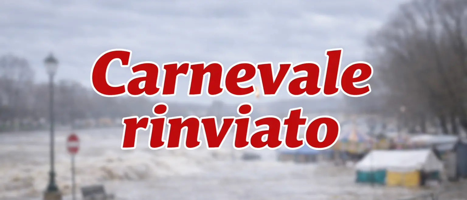 Cassano sospende il Carnevale: rinviate le iniziative dopo l’alluvione del Crati ai Laghi e a Lattughelle\n