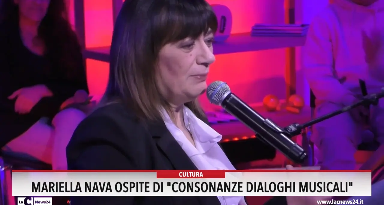 Mariella Nava ospite di \"Consonanze dialoghi musicali\"