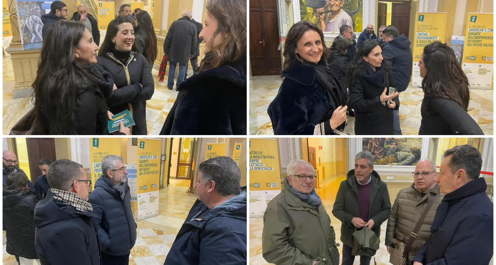 Referendum giustizia, la campagna per il \"no\" scende in strada e incontra i cittadini: non basta leggere il testo\n