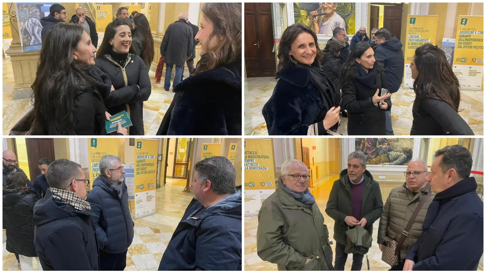 Referendum giustizia, la campagna per il \"no\" scende in strada e incontra i cittadini: non basta leggere il testo\n