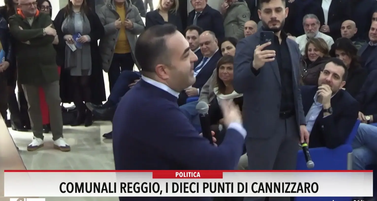 Comunali Reggio, i dieci punti di Cannizzaro