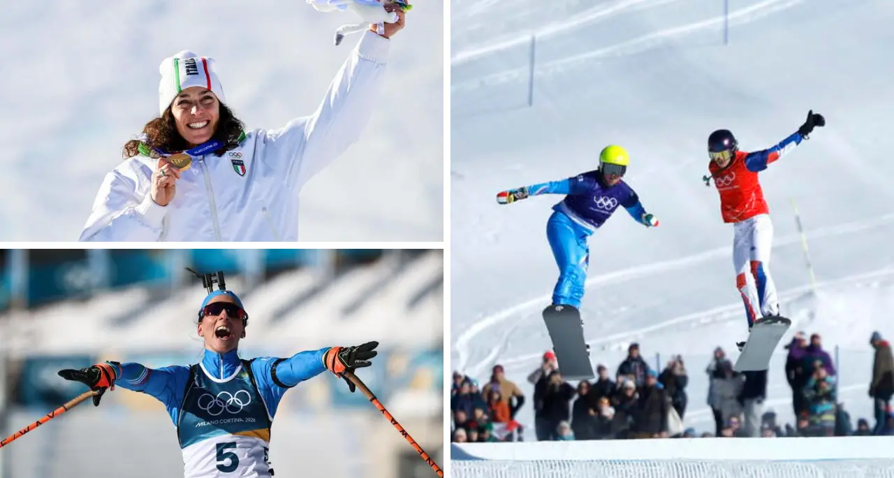 <p>Milano-Cortina, pomeriggio azzurro da sogno: Brignone bis, argento snowboard e primo storico oro nel biathlon con Lisa Vittozzi</p>