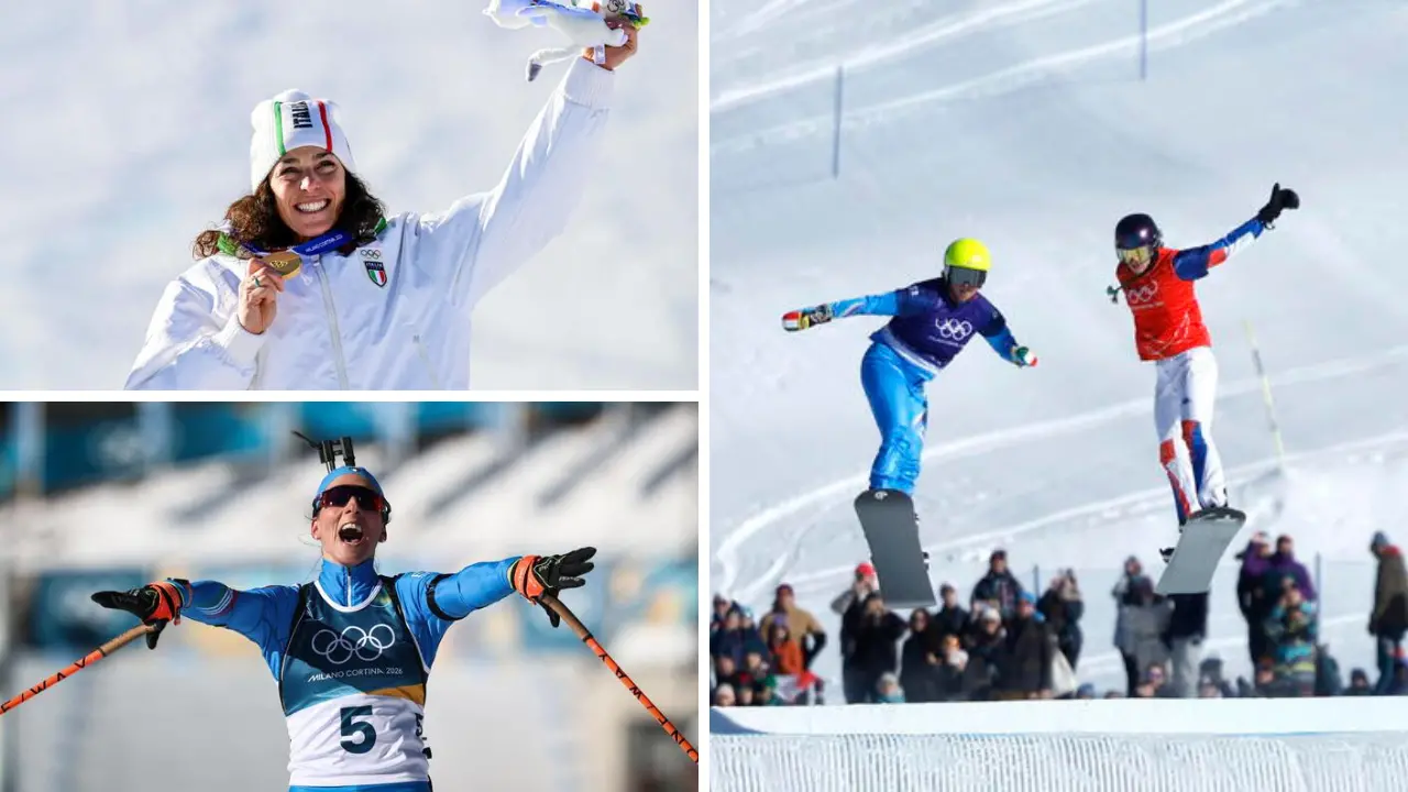 Milano-Cortina, pomeriggio azzurro da sogno: Brignone bis,\u00A0argento snowboard e primo storico oro nel biathlon con\u00A0Lisa Vittozzi\n