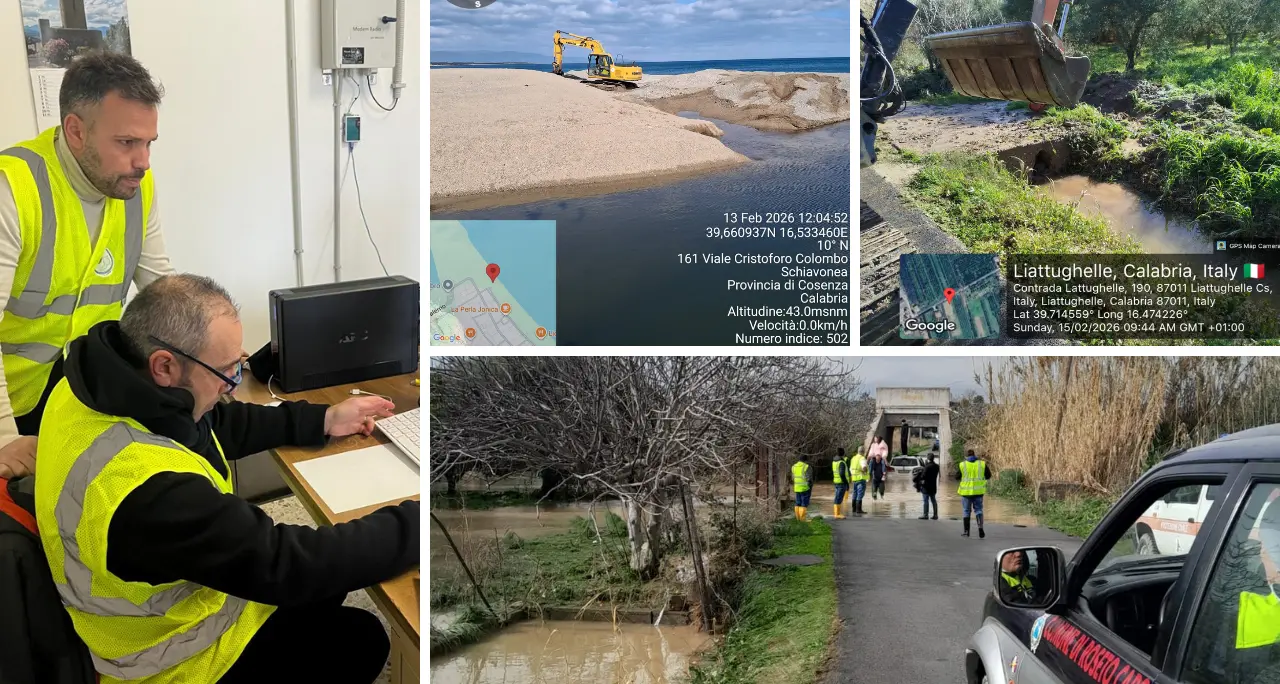 Alluvione nella Sibaritide, il Consorzio: «Argini ceduti per portate eccezionali. La diga di Tarsia ha regolato i flussi»\n