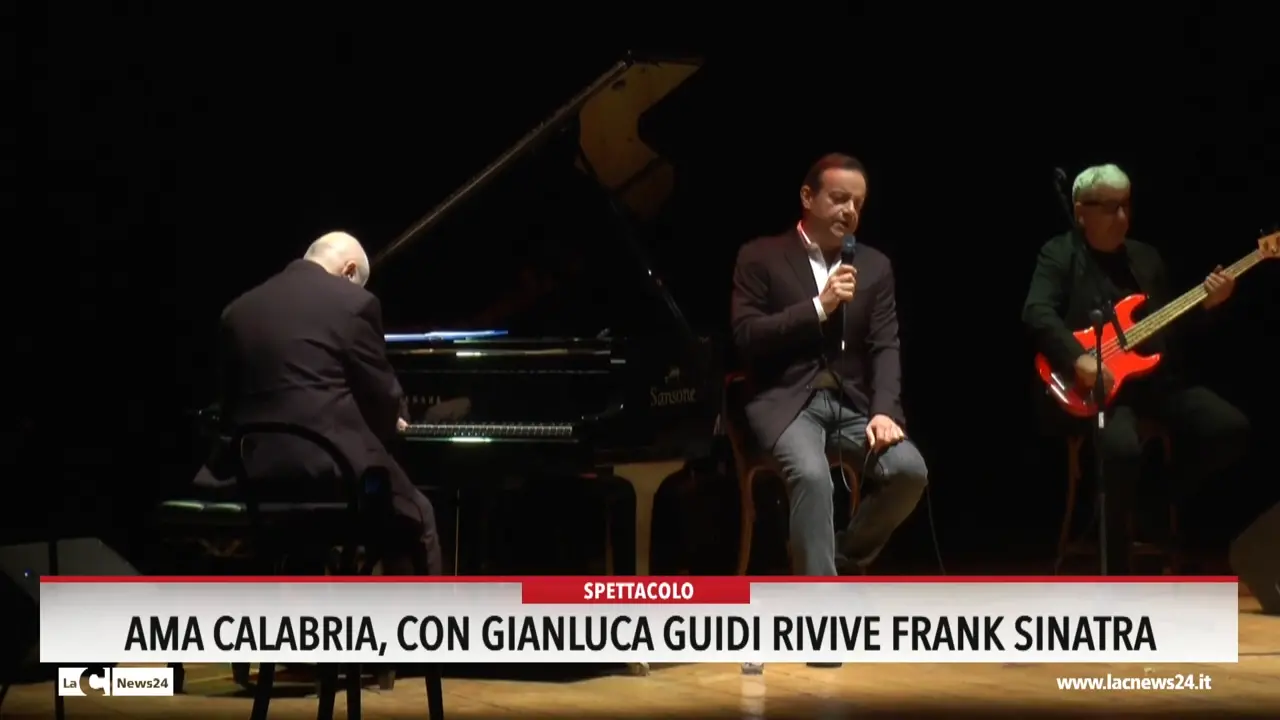 Ama Calabria, con Gianluca Guidi rivive Frank Sinatra