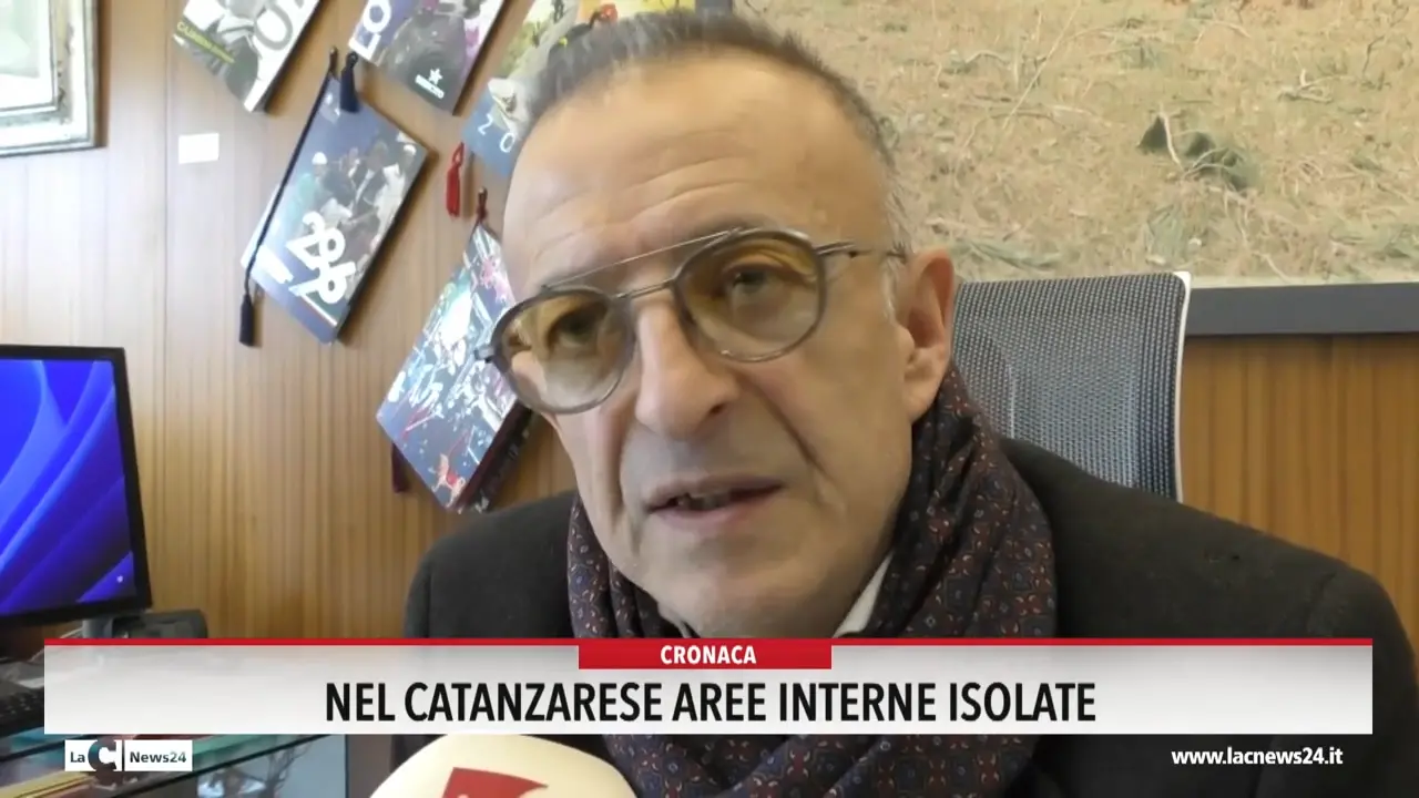 Nel Catanzarese aree interne isolate