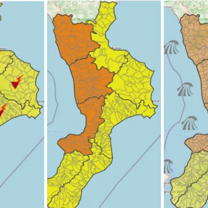 Nuovo ciclone in arrivo sulla Calabria: temporali, vento fino a 130 km/h e allerta arancione sul Tirreno. L’elenco delle scuole chiuse | LIVE\n