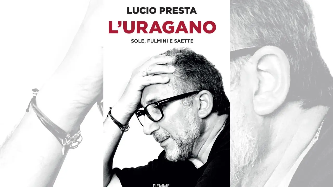 “L’uragano. Sole, fulmini e saette”: a Cosenza la presentazione del libro di Lucio Presta\n