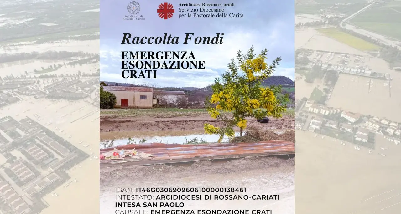 Sibaritide devastata dal ciclone, la diocesi di Rossano avvia una raccolta fondi\n