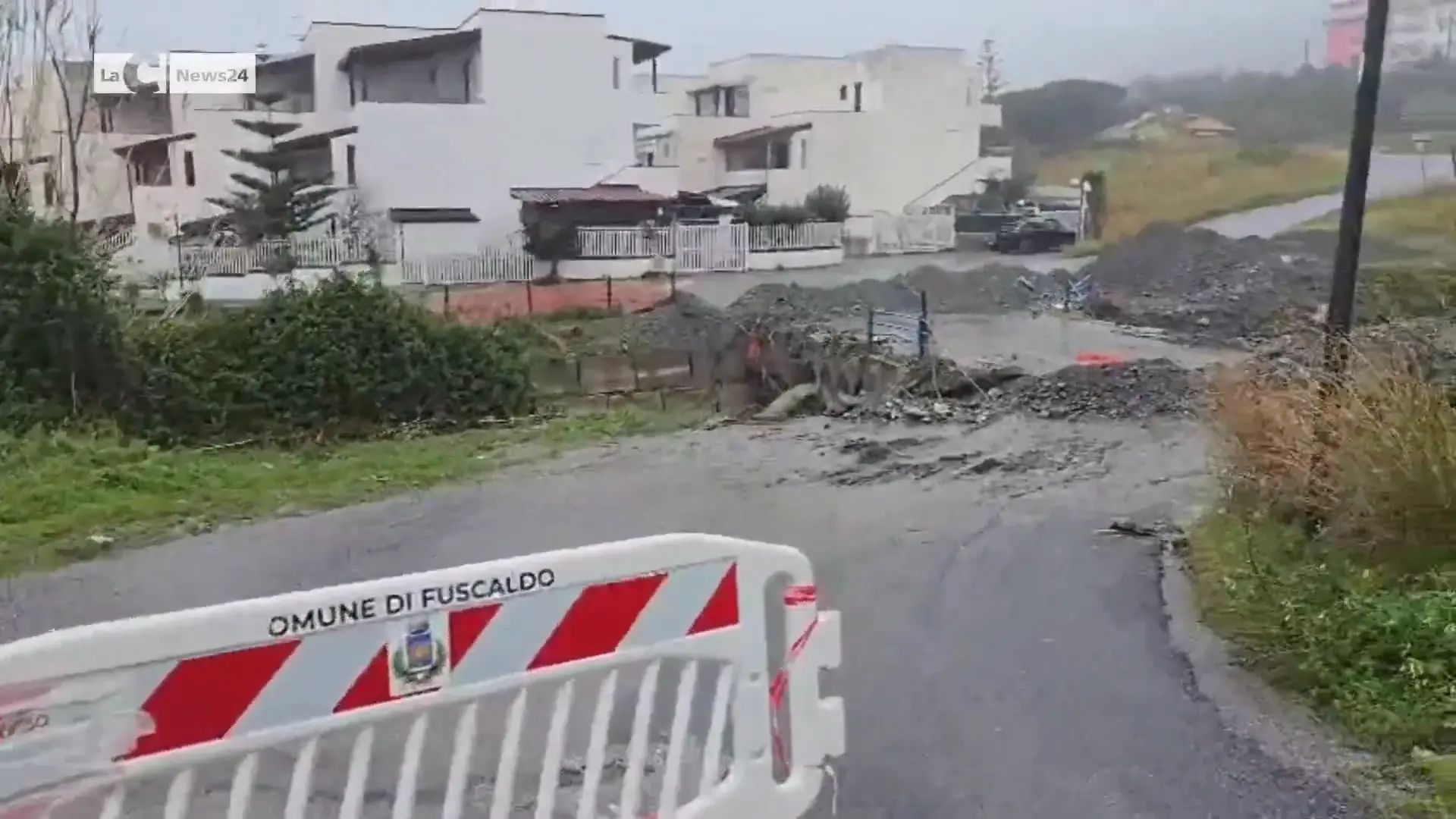 Maltempo e danni a Fuscaldo