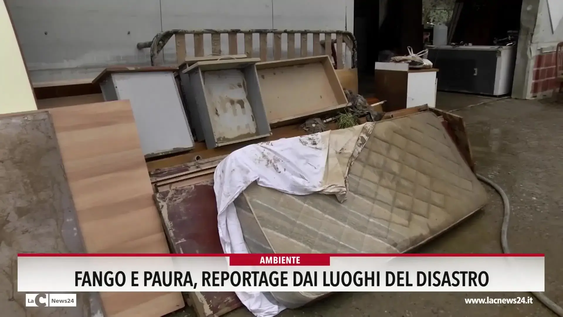 Fango e paura, reportage dai luoghi del disastro