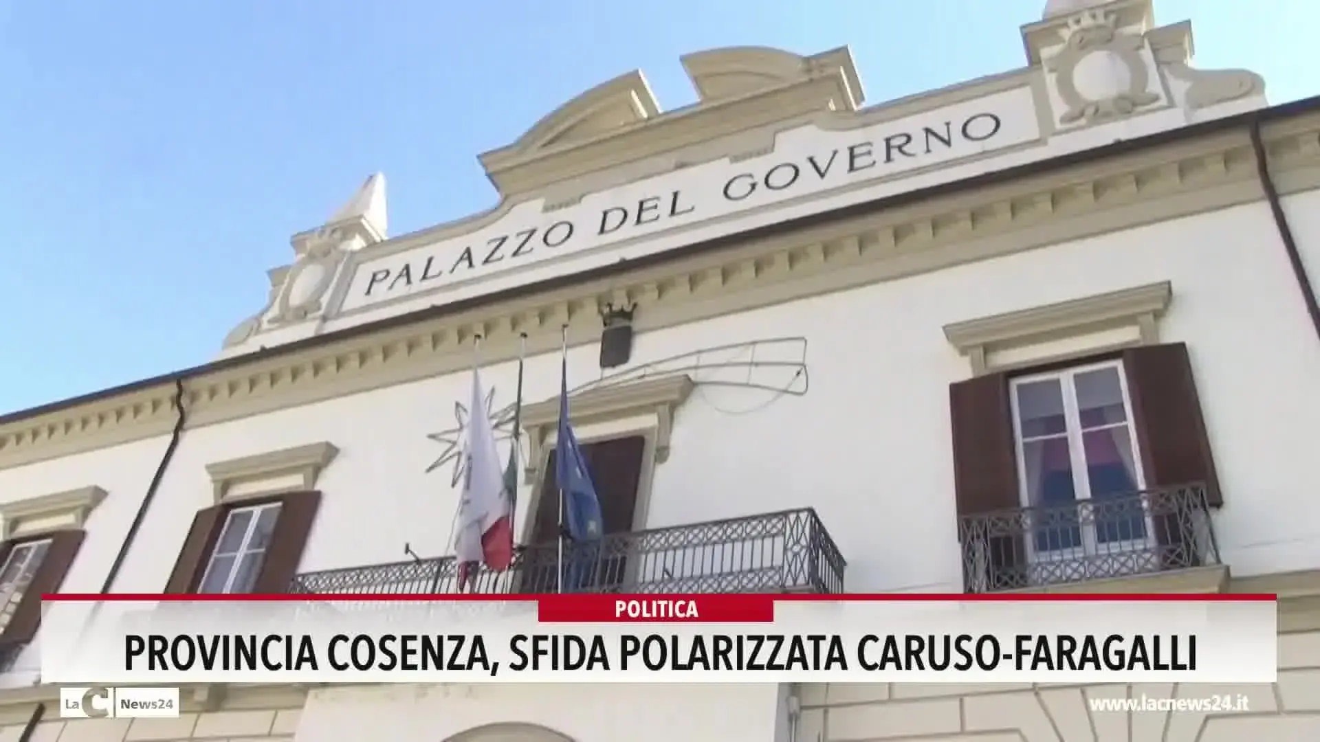 Provincia Cosenza, sfida polarizzata Caruso-Faragalli