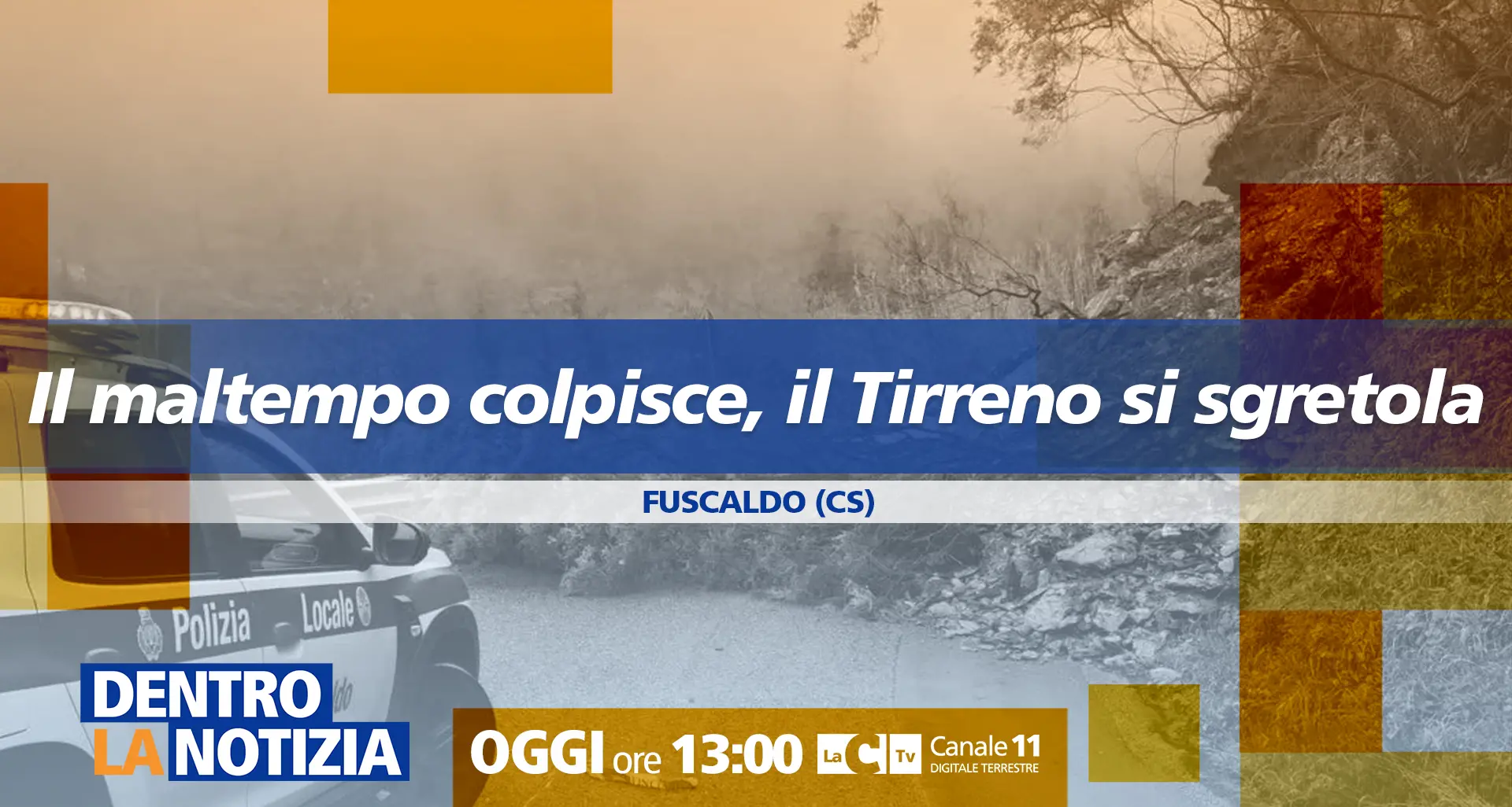 Il maltempo devasta il litorale tirrenico, Dentro la Notizia racconta la resistenza di sindaci e imprenditori\n