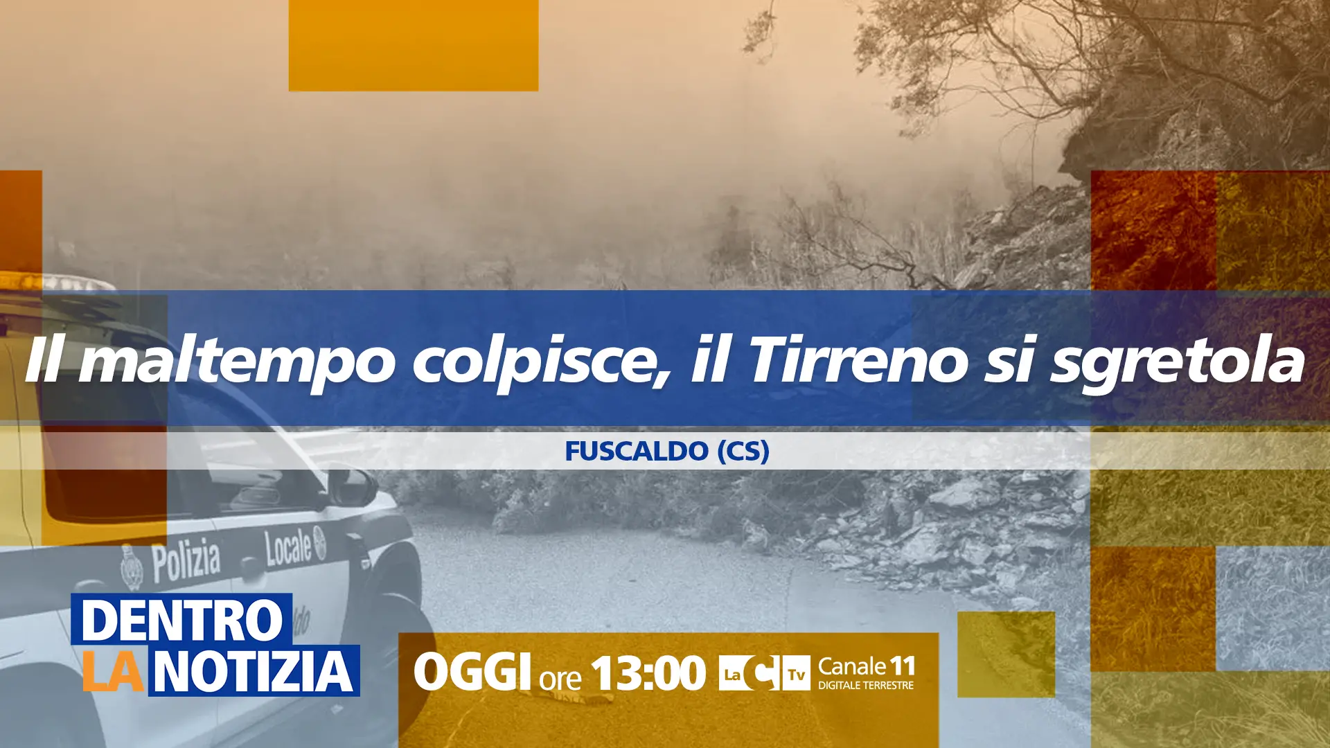 Il maltempo devasta il litorale tirrenico, Dentro la Notizia racconta la resistenza di sindaci e imprenditori\n