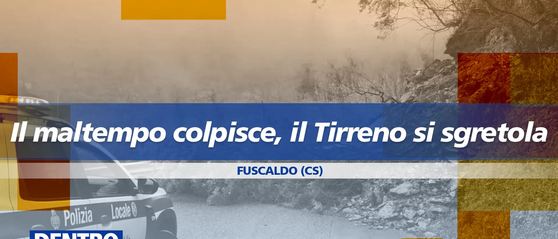 Il maltempo devasta il litorale tirrenico, Dentro la Notizia racconta la resistenza di sindaci e imprenditori\n