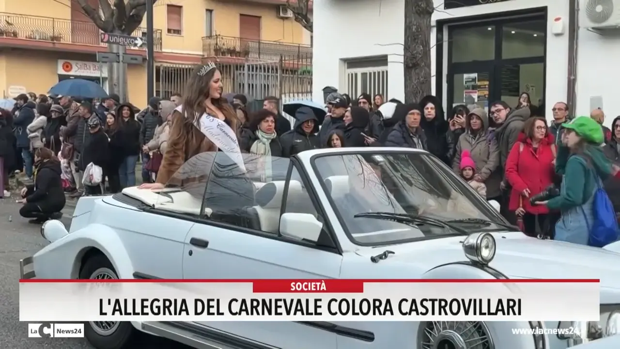 L'allegria del carnevale colora Castrovillari