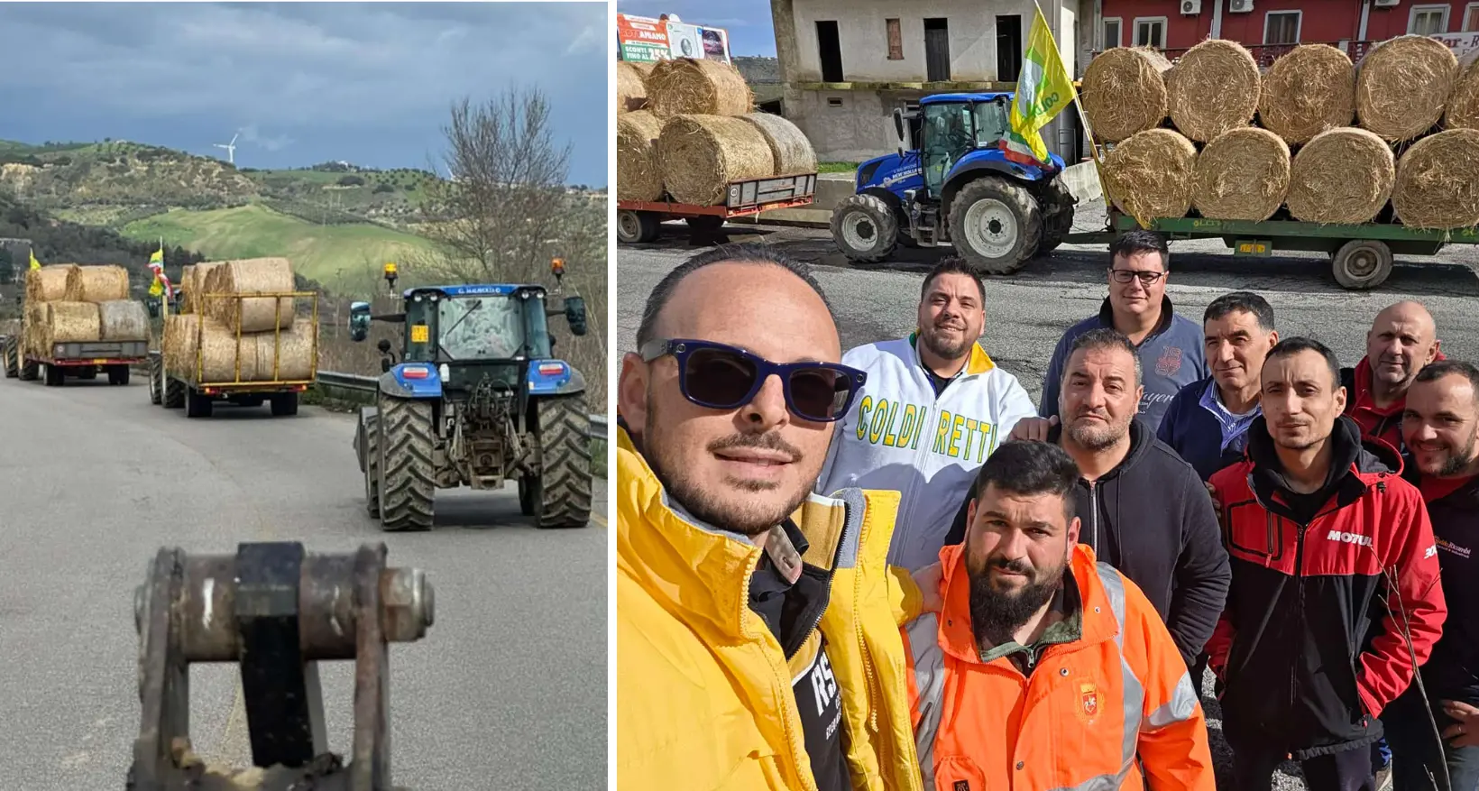 Foraggi e fieno alle aziende colpite dall’alluvione, dopo il maltempo si attiva la rete degli aiuti di Coldiretti\n