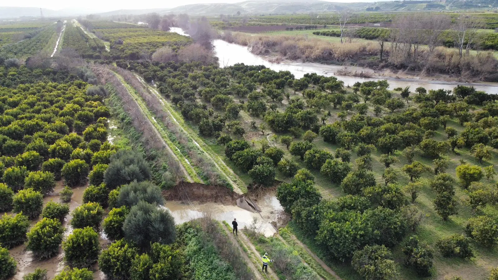 A Corigliano Rossano esonda il Coscile, a rischio l’abitato della frazione Apollinara. Sopralluoghi in corso e case evacuate\n