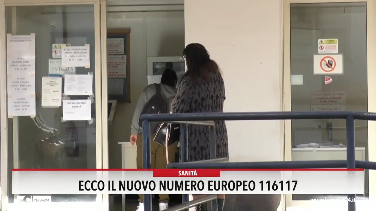 Ecco il nuovo numero europeo 116117