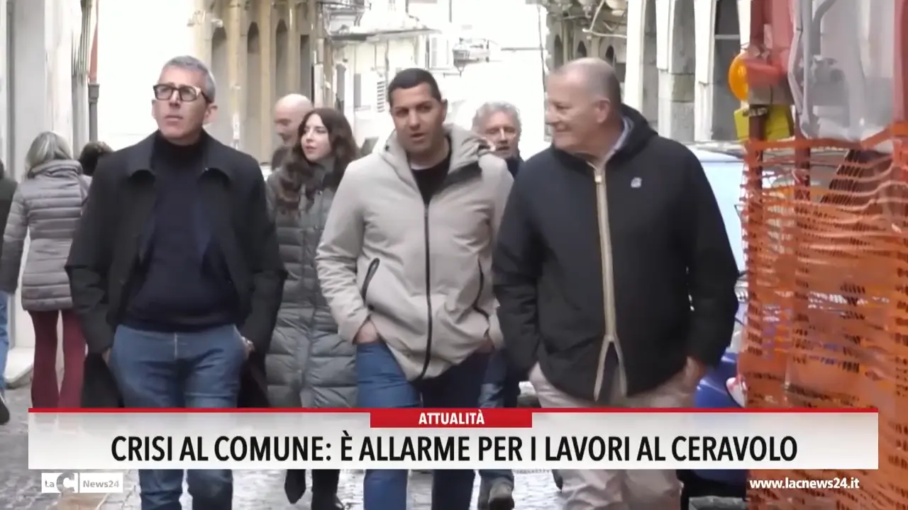Crisi al Comune: è allarme per i lavori al Ceravolo