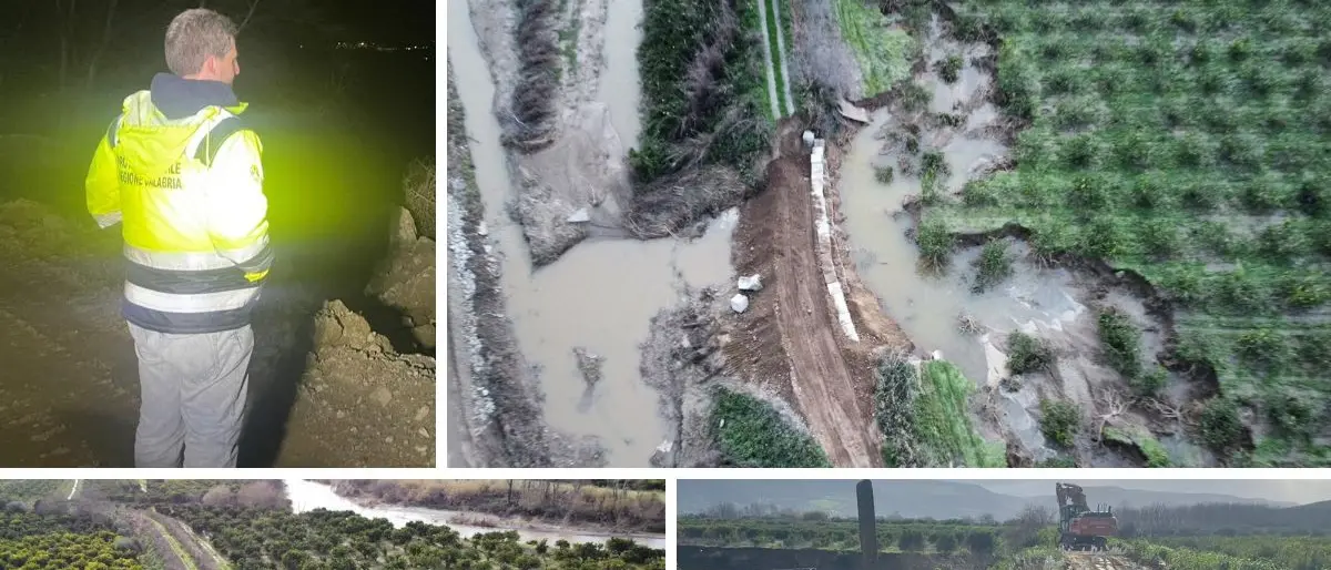 Coscile esonda a monte di Apollinara: acqua ai piedi della SP178, evacuazione lungo strada Mordillo sul lato fiume\n