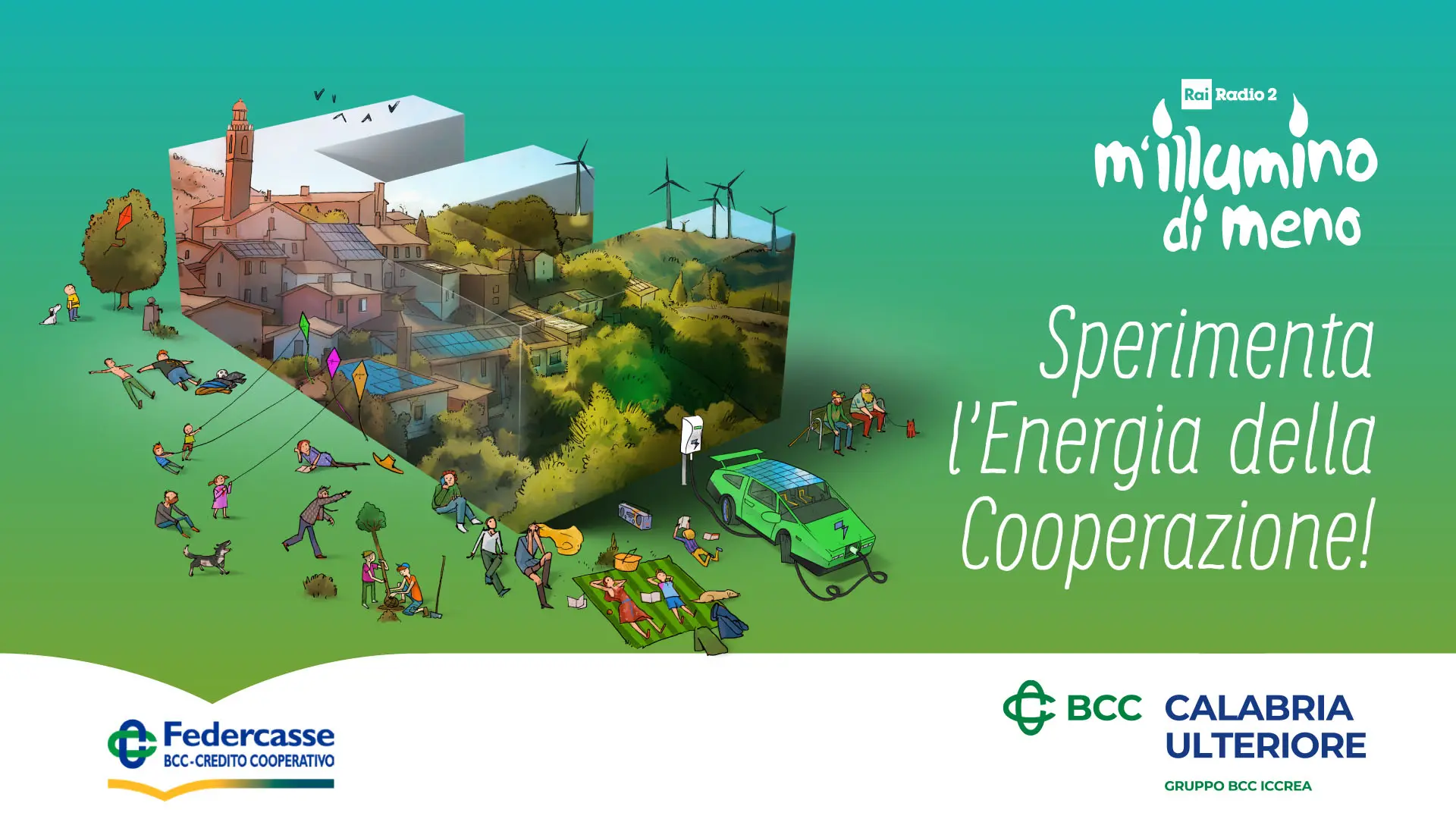 La BCC della Calabria Ulteriore ha aderito\u00A0a M’illumino di meno 2026 sperimentando “l’energia della cooperazione”\n