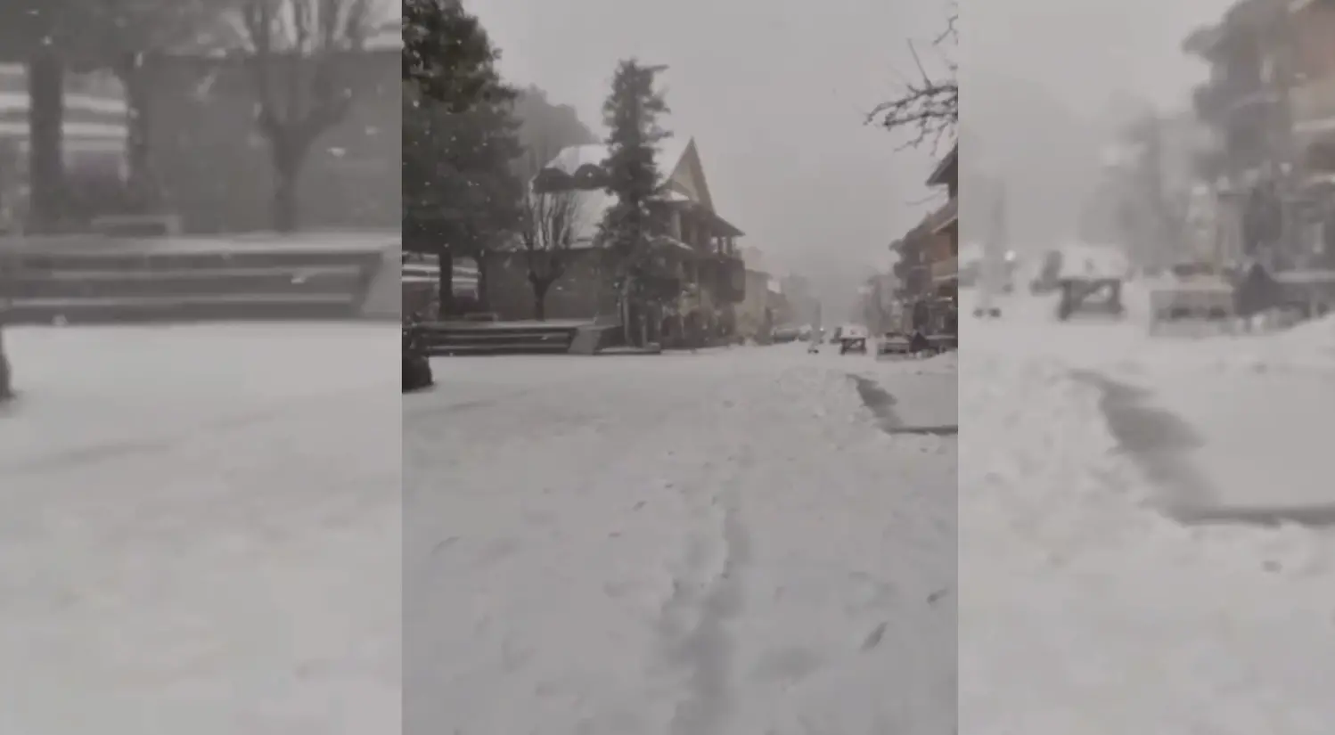La magia nella neve a Camigliatello Silano