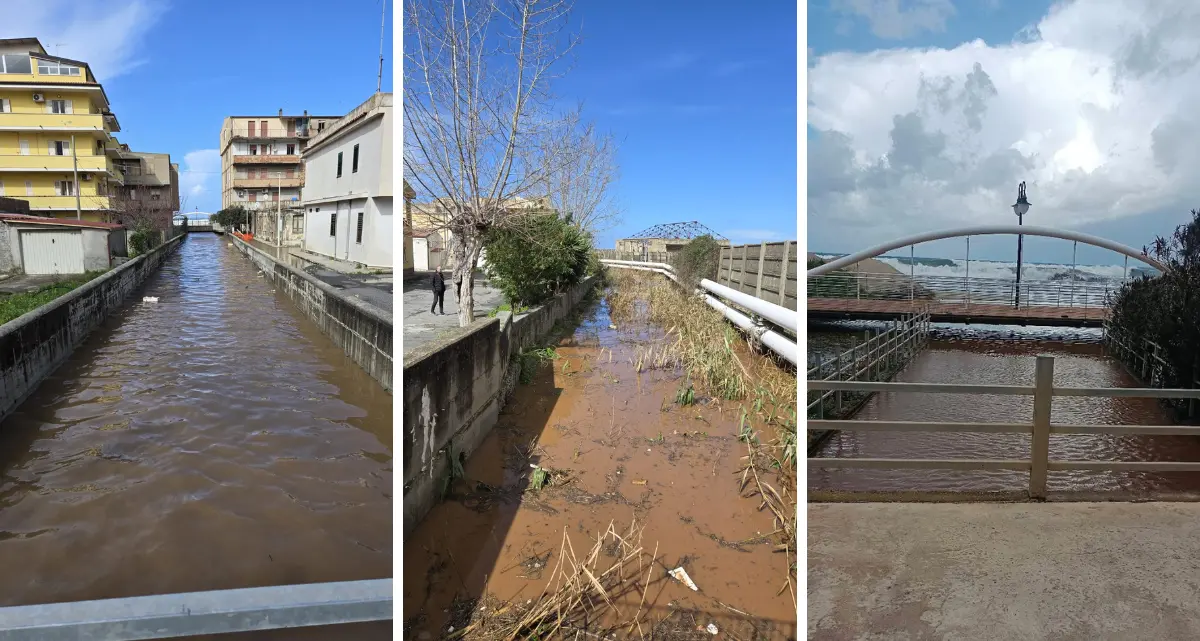 Vibo Marina, i fossi Antonucci e Labadessa osservati speciali: dopo la piena si teme la prossima ondata di maltempo\n
