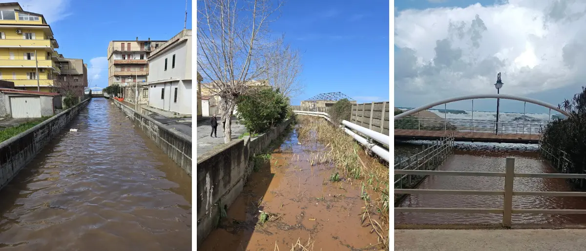 Vibo Marina, i fossi Antonucci e Labadessa osservati speciali: dopo la piena si teme la prossima ondata di maltempo\n