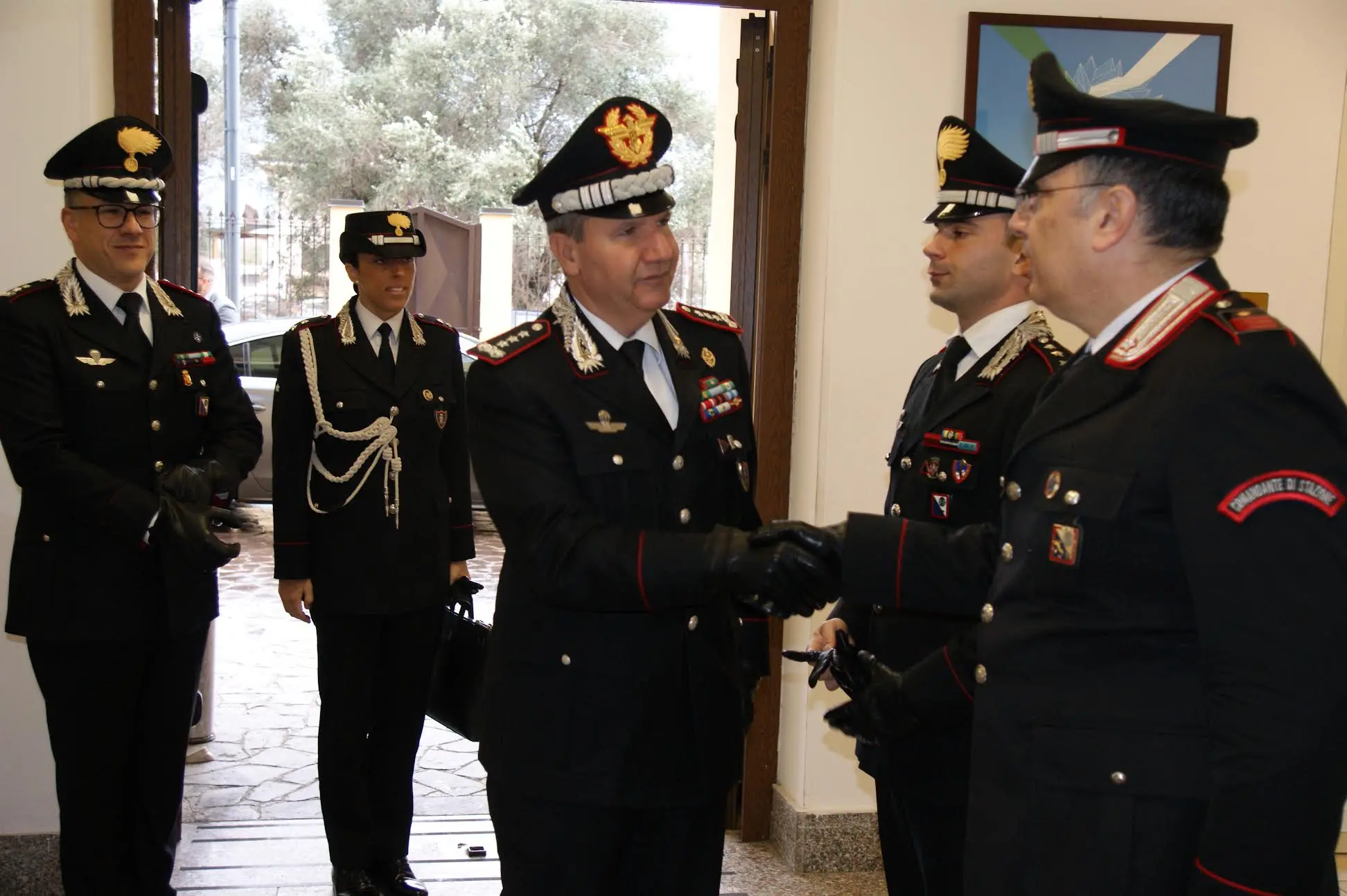 Gioia Tauro, il generale Domizi in visita al Gruppo Carabinieri\n
