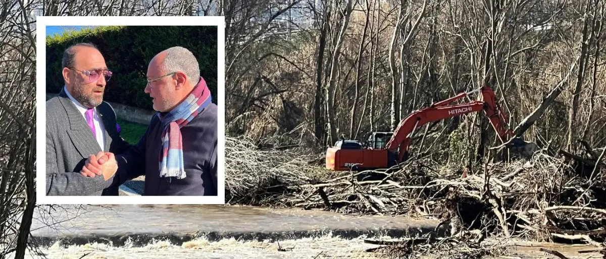 Zumpano, al primo sole ripartono i lavori sulla SP234: avviata la deviazione controllata del fiume\n
