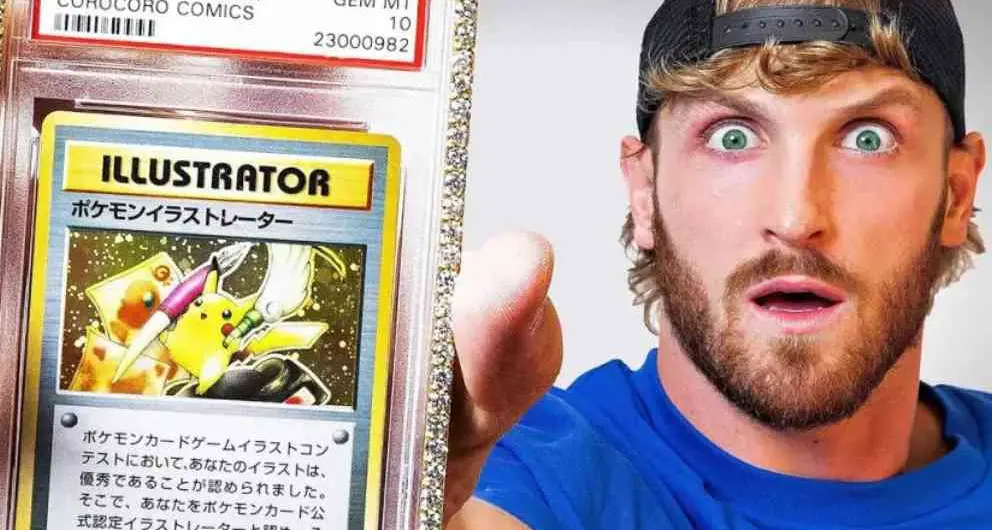 Pokemoney! Logan Paul vende per 16,5 milioni il rarissimo “Pikachu Illustrator”: record mondiale e asta da film\n