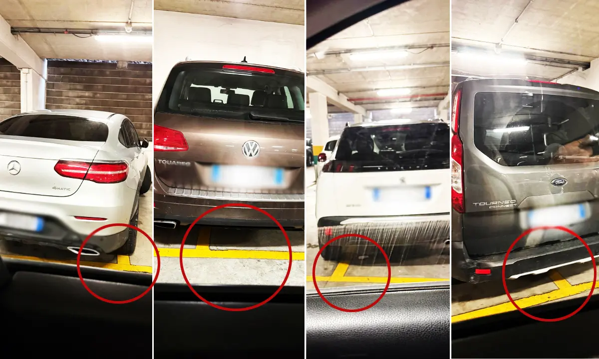 Parcheggi selvaggi all’ospedale. «Troppe auto a cavallo tra le strisce, così si perdono posti preziosi»\n